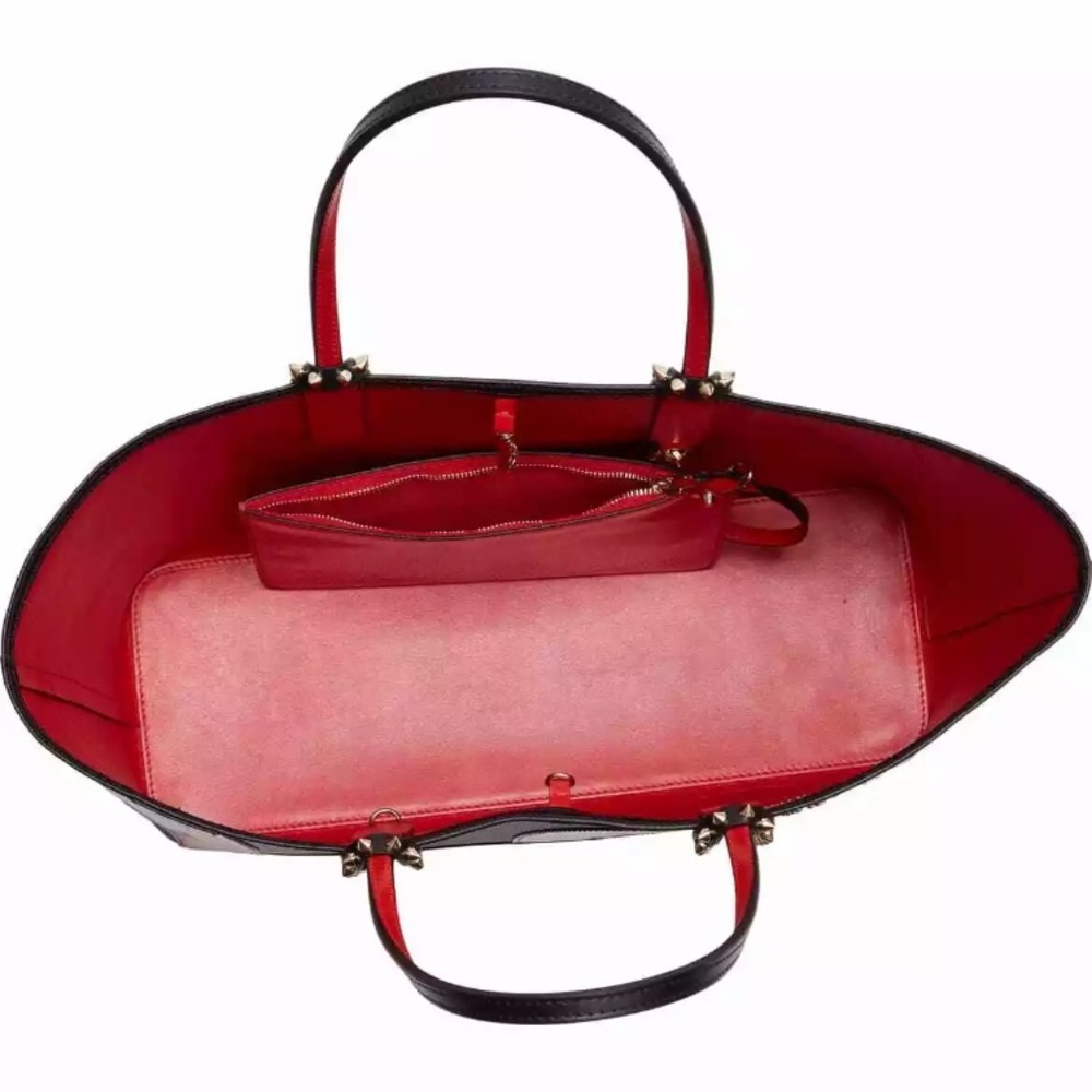 NWT Christian Louboutin Love Leather Tote w pouch - Picture 3 of 5